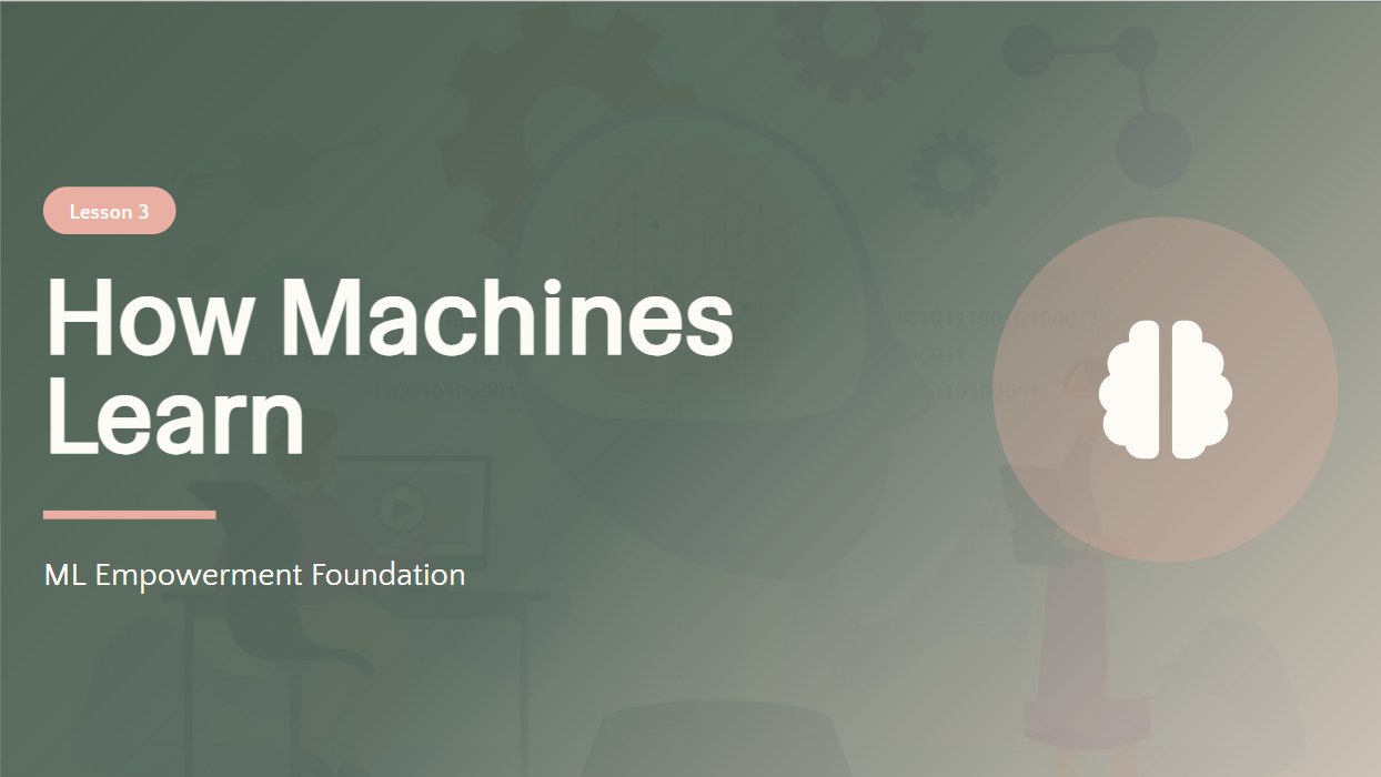 How Machines Learn